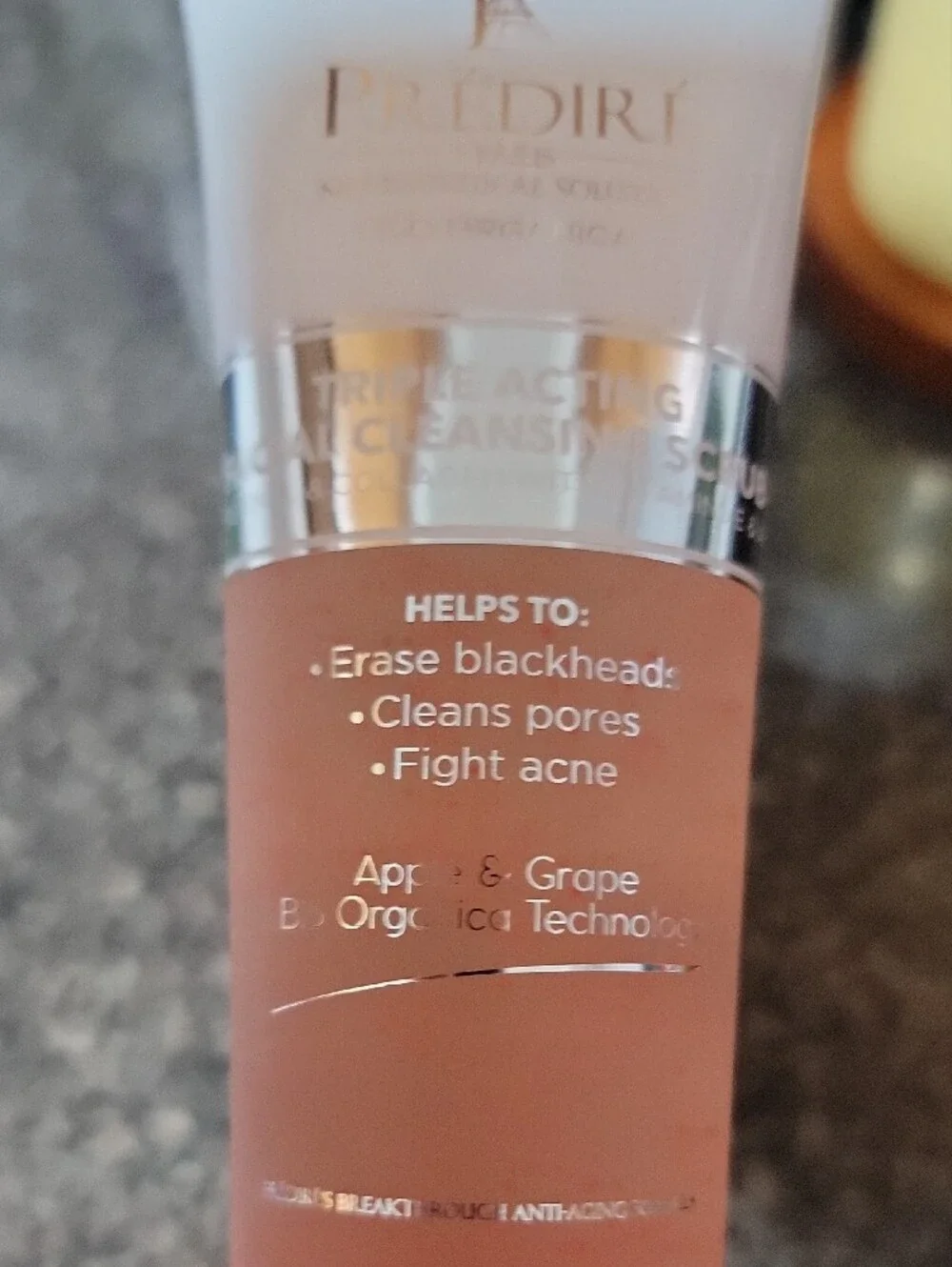Predire Triple Acting Facial Cleansing Scrub